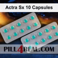 Actra Sx 10 Capsules 963