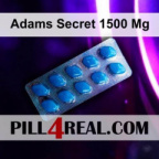 Adams Secret 1500 Mg 053