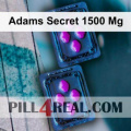 Adams Secret 1500 Mg 186