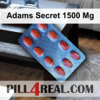 Adams Secret 1500 Mg 781
