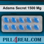 Adams Secret 1500 Mg 810