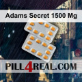 Adams Secret 1500 Mg 956