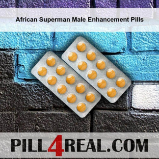 African Superman Male Enhancement Pills 105
