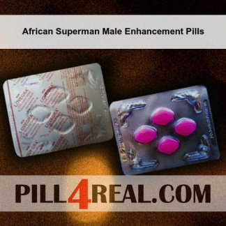 African Superman Male Enhancement Pills 263