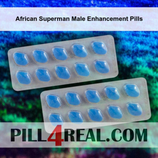 African Superman Male Enhancement Pills 410
