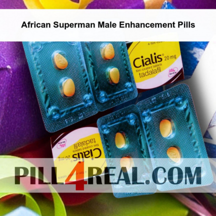African Superman Male Enhancement Pills 483