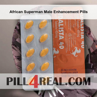 African Superman Male Enhancement Pills 720