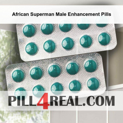African Superman Male Enhancement Pills 861