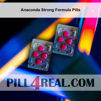 Anaconda Strong Formula Pills 898