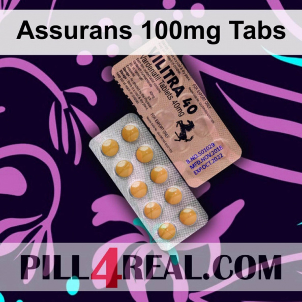 Assurans 100mg Tabs 098