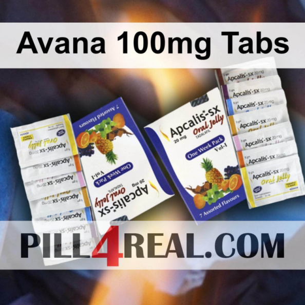 Avana 100mg Tabs 068