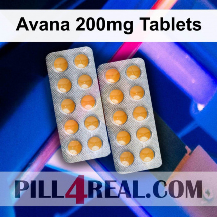 Avana 200mg Tablets 480