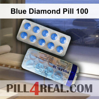 Blue Diamond Pill 100 155