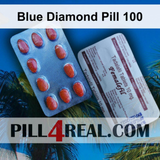 Blue Diamond Pill 100 317