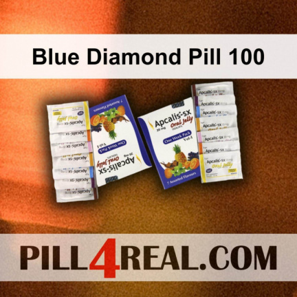 Blue Diamond Pill 100 380