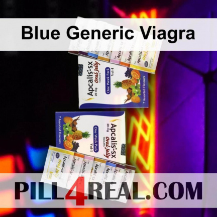Blue Generic Viagra 809