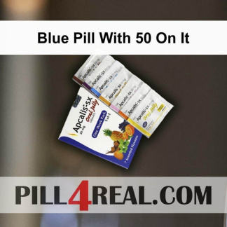 Blue Pill With 50 On It 645