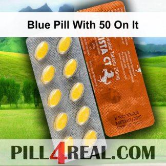 Blue Pill With 50 On It 758