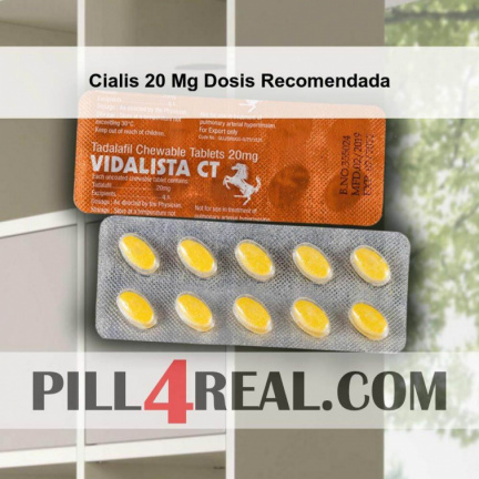 Cialis 20 Mg Dosis Recomendada 922