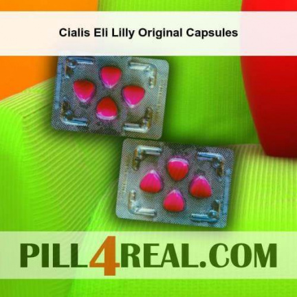 Cialis Eli Lilly Original Capsules 816