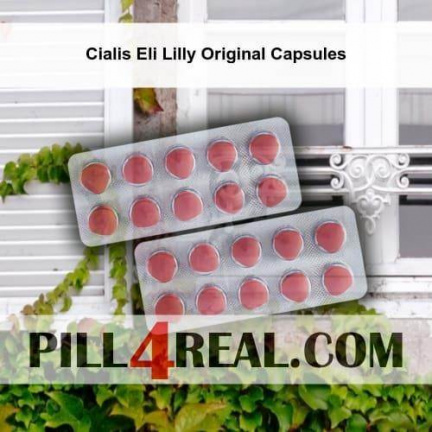 Cialis Eli Lilly Original Capsules 817