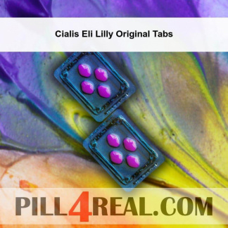 Cialis Eli Lilly Original Tabs 181