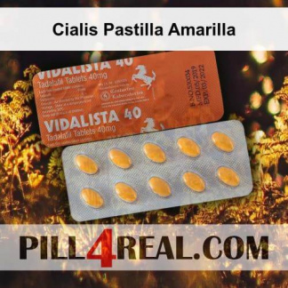 Cialis Pastilla Amarilla 039