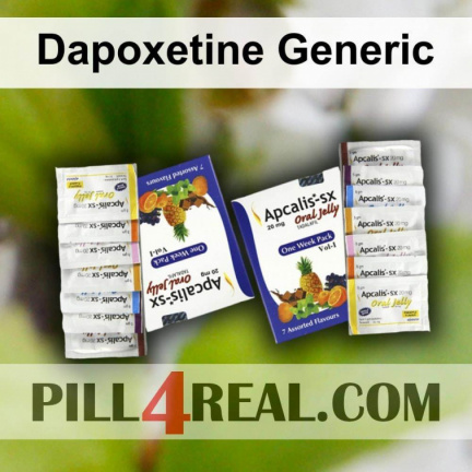 Dapoxetine Generic 724