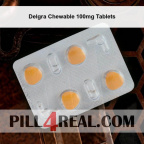 Delgra Chewable 100mg Tablets 833