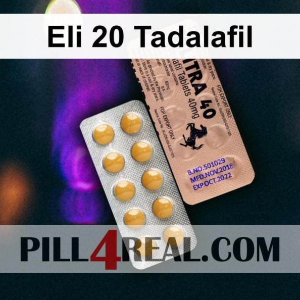 Eli 20 Tadalafil 649