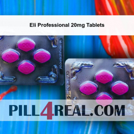 Eli Professional 20mg Tablets 483