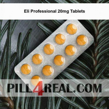 Eli Professional 20mg Tablets 996