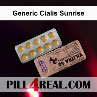 Generic Cialis Sunrise 399