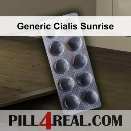 Generic Cialis Sunrise 599