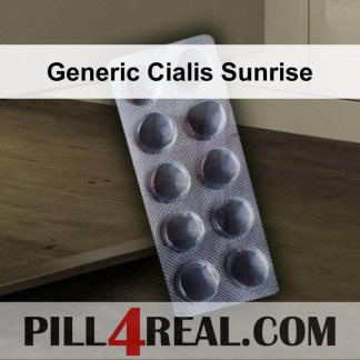Generic Cialis Sunrise 599