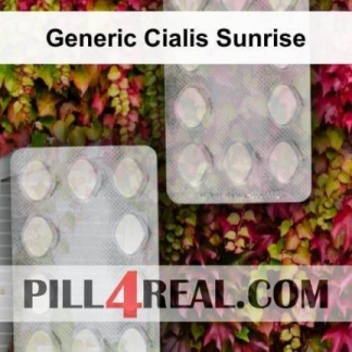 Generic Cialis Sunrise 918
