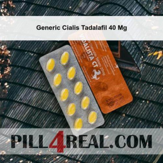 Generic Cialis Tadalafil 40 Mg 261