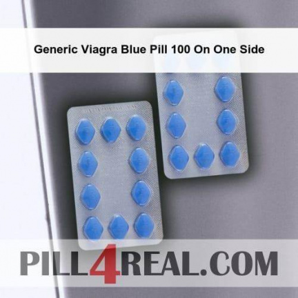 Generic Viagra Blue Pill 100 On One Side 048