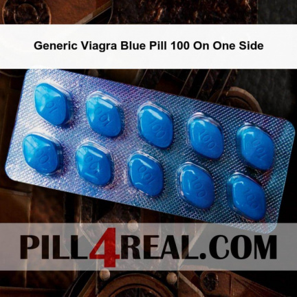 Generic Viagra Blue Pill 100 On One Side 384