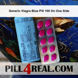 Generic Viagra Blue Pill 100 On One Side 411
