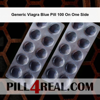 Generic Viagra Blue Pill 100 On One Side 654