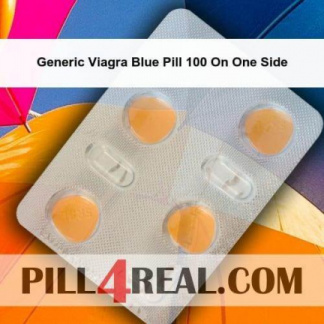 Generic Viagra Blue Pill 100 On One Side 803