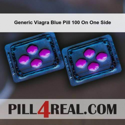 Generic Viagra Blue Pill 100 On One Side 882