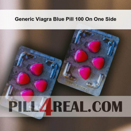 Generic Viagra Blue Pill 100 On One Side 914