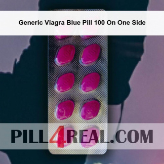 Generic Viagra Blue Pill 100 On One Side 933
