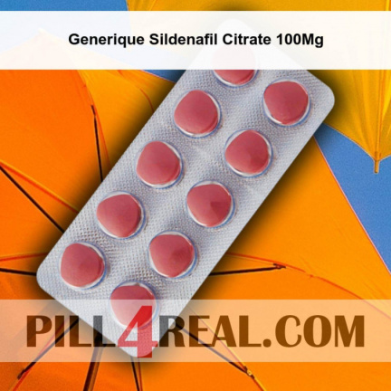 Generique Sildenafil Citrate 100Mg 500