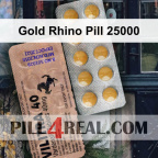 Gold Rhino Pill 25000 020
