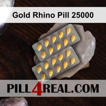 Gold Rhino Pill 25000 156