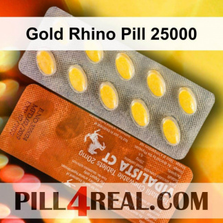 Gold Rhino Pill 25000 340