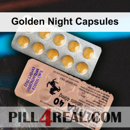 Golden Night Capsules 074